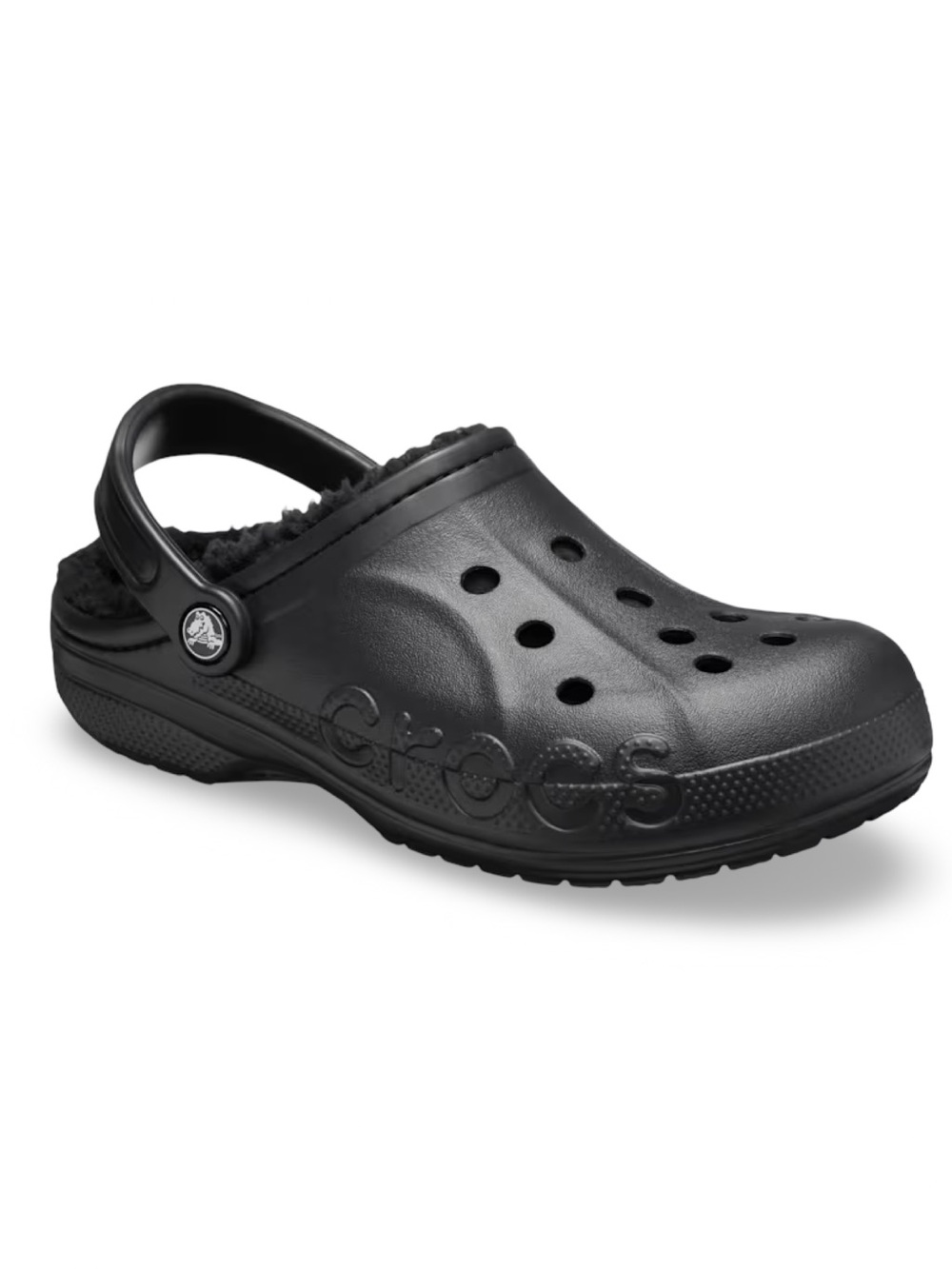 NWT Crocs Baya Platform Lined Clogs Black Women’s 11